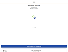 Tablet Screenshot of norwalkwildrice.com